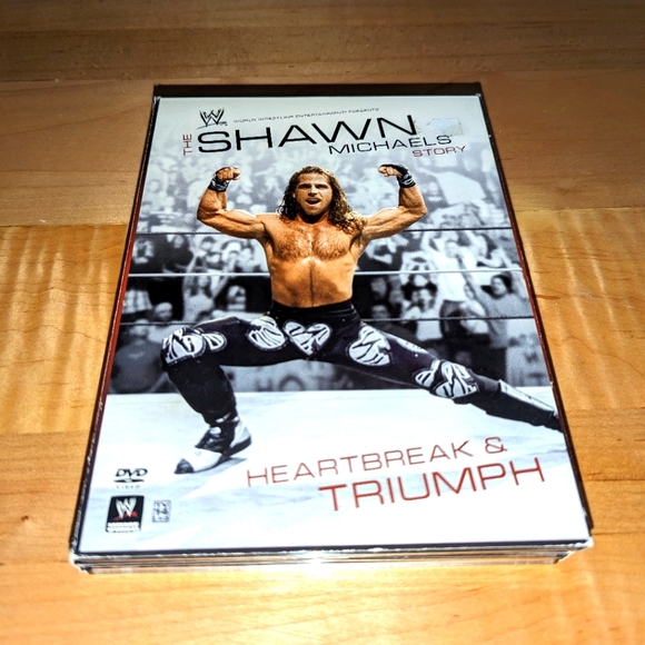 WWE Media Wwe The Shawn Michaels Story Heartbreak Triumph 3 Discs